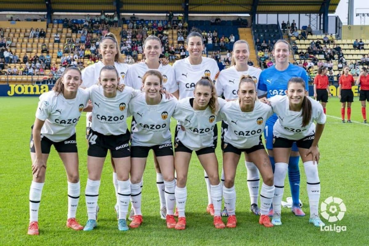 Jugadores de valencia club de fútbol femenino