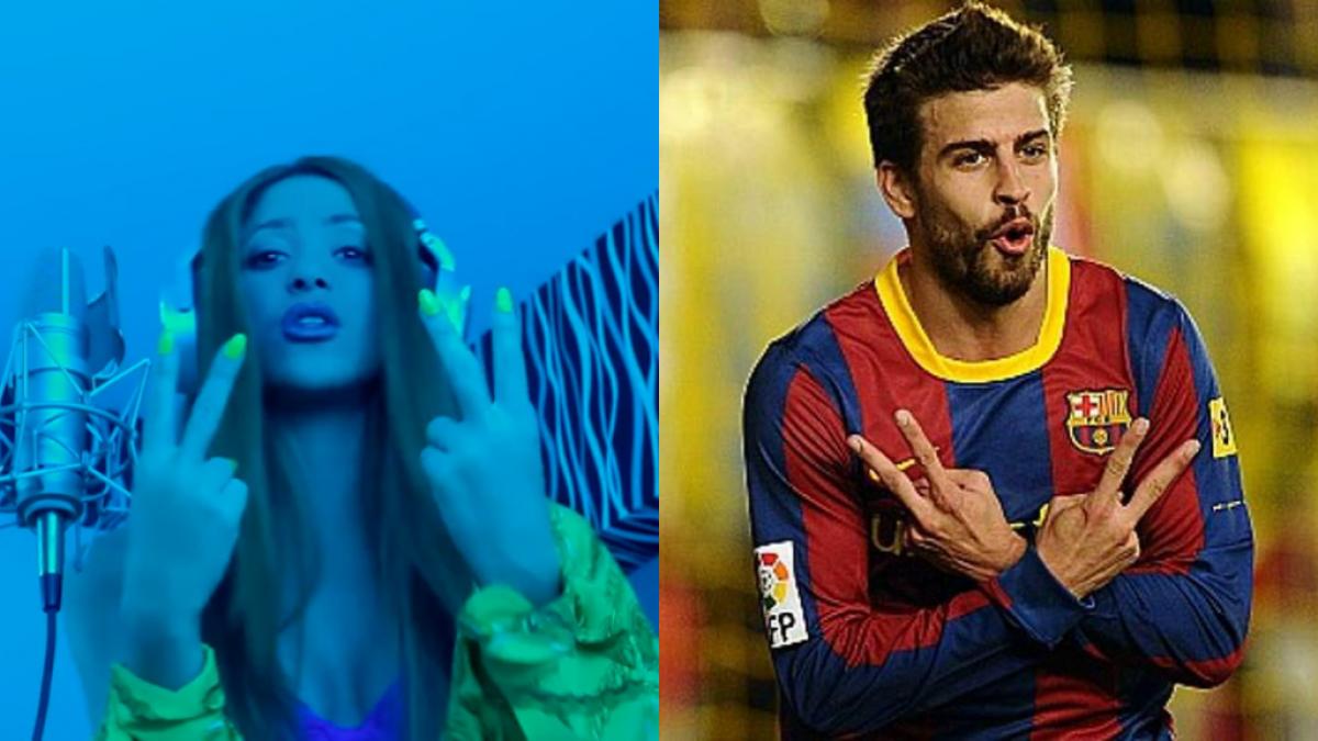 De la duración a la celebración de los goles: uno a uno, los detalles ocultos de la canción de Shakira y Bizarrap a Piqué