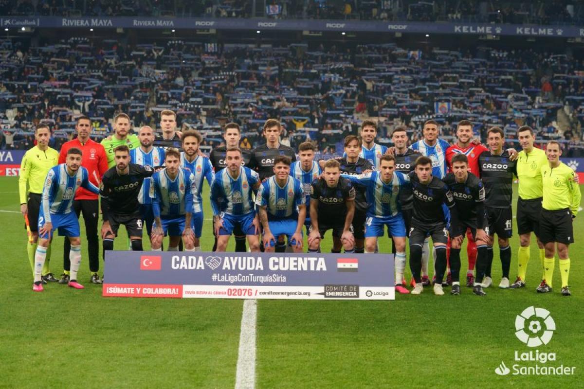 1x1 del RCD Espanyol Real Sociedad Notas de los Jugadores, Jornada