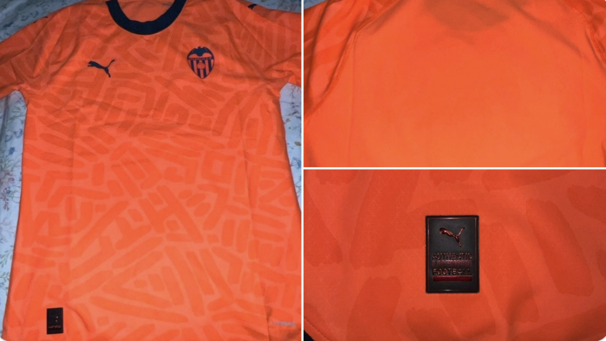 Camiseta Valencia CF segunda equipación 2023/2024 versión fan