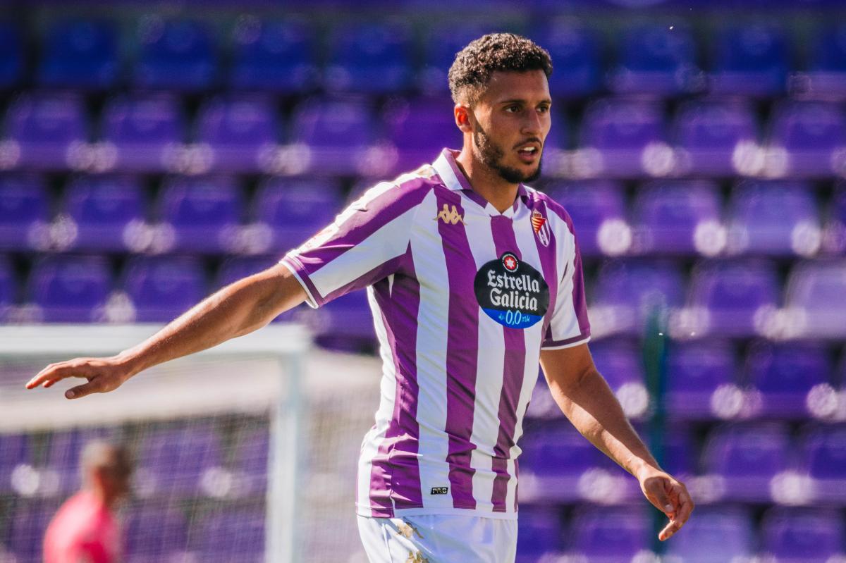 La vuelta de Selim Amallah ilusiona a la afición del Real Valladolid