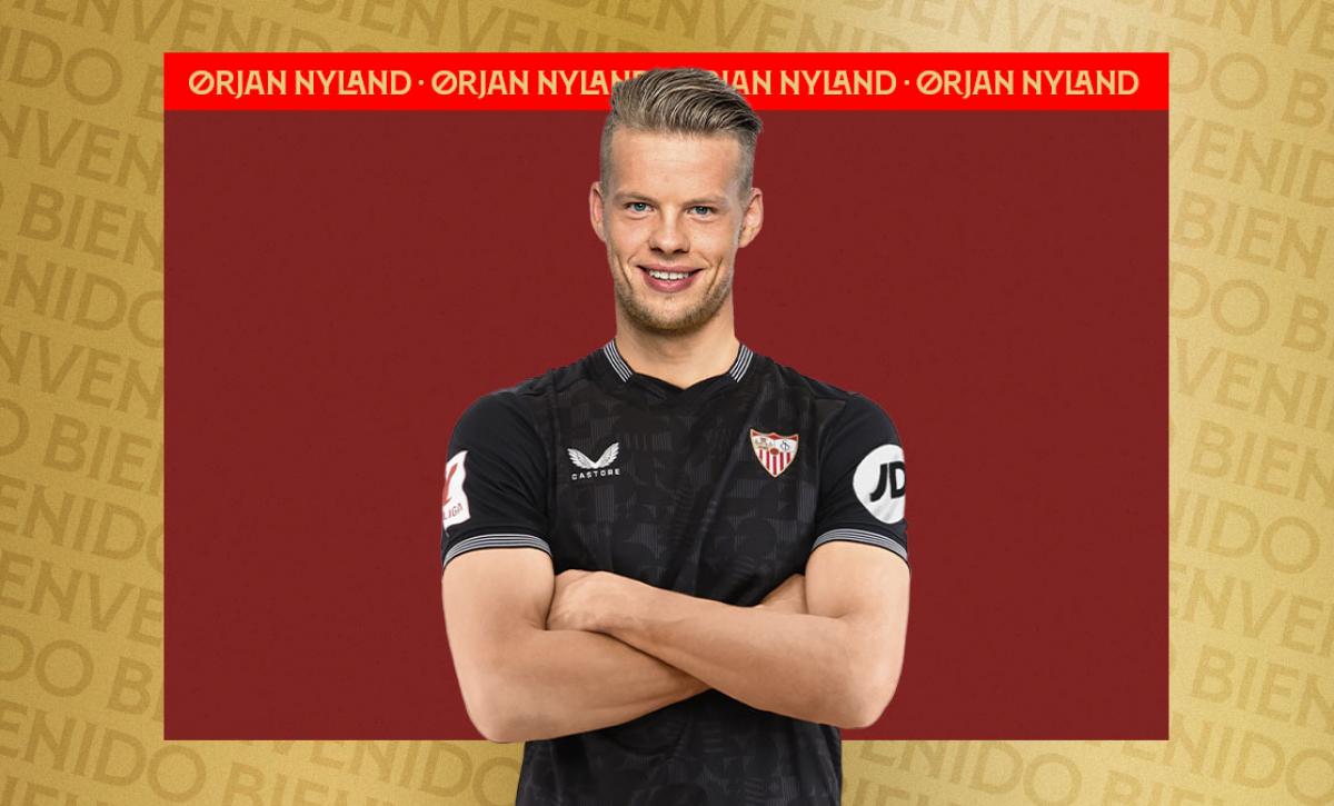 Örjan Nyland Nuevo Fichaje Del Sevilla Fc Anuncio Oficial 