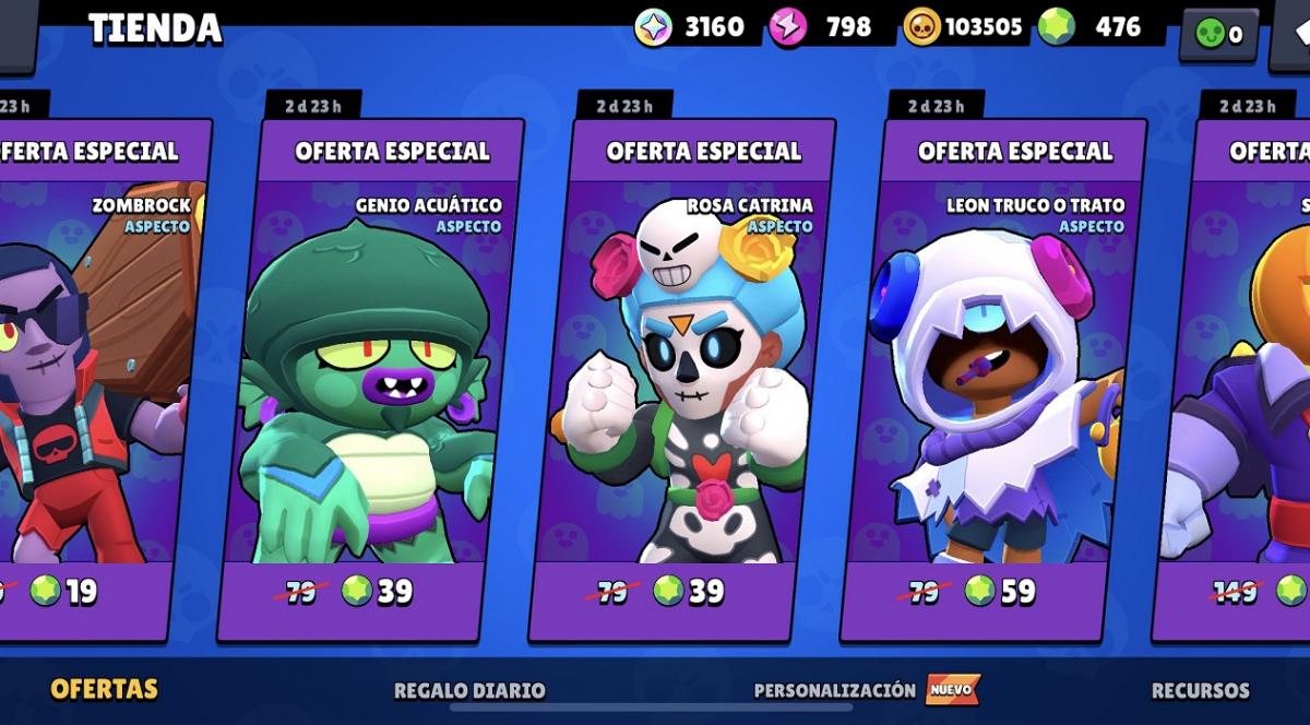 Brawl Stars Activa Las Rebajas De Halloween Con Skins A 19 Gemas 9589