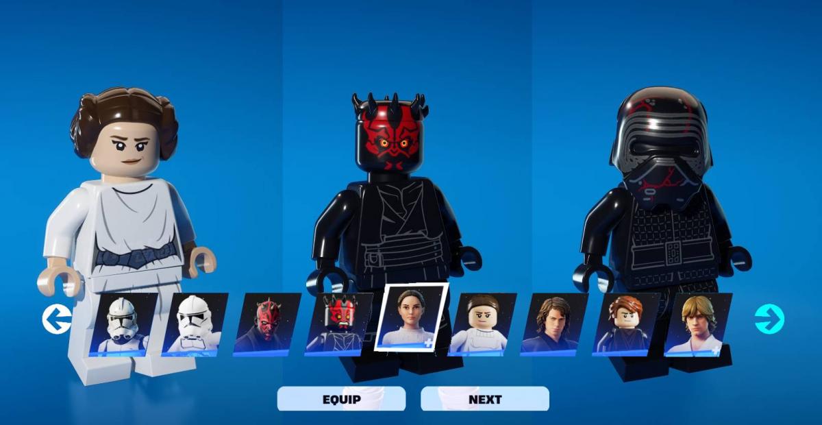 Fortnite LEGO cuándo llegan las skins de Star Wars