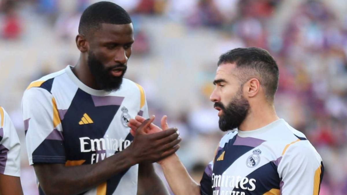 Rüdiger felicita el cumpleaños a Dani Carvajal con este sorprendente mote
