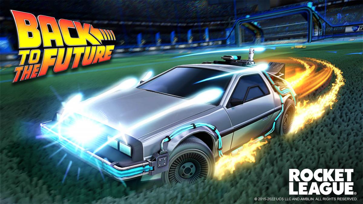 Fortnite Rocket Racing la llegada del Batmóvil o el DeLorean