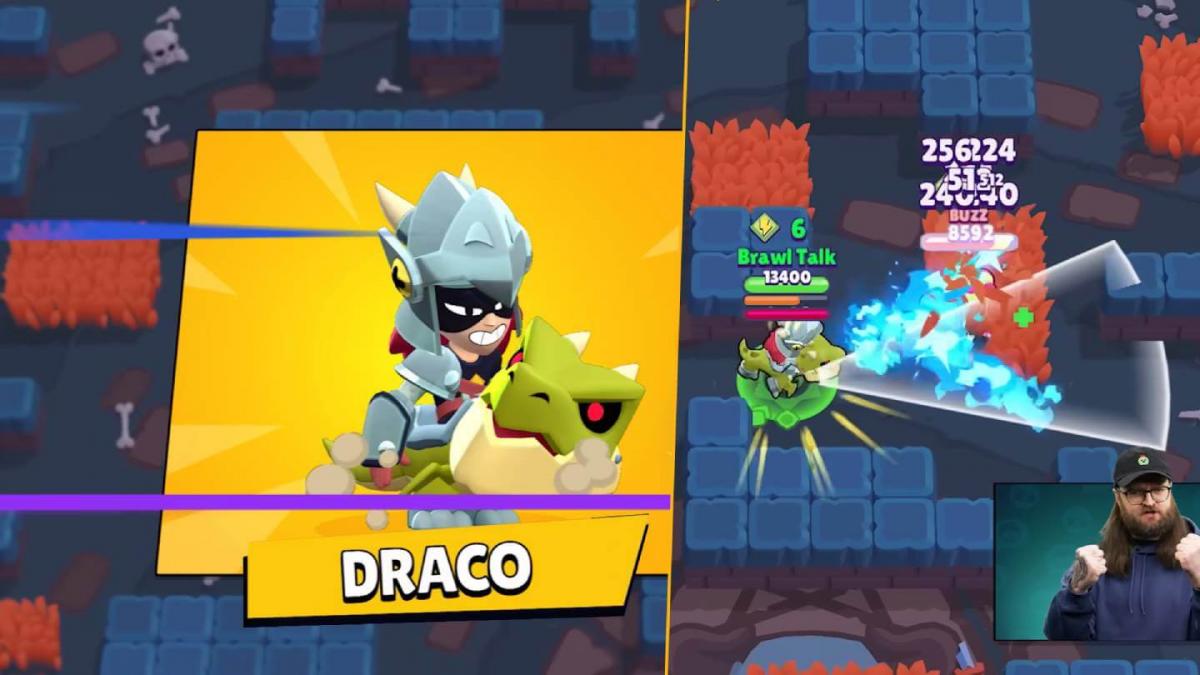 Brawl Stars: estadísticas y habilidades del brawler Draco