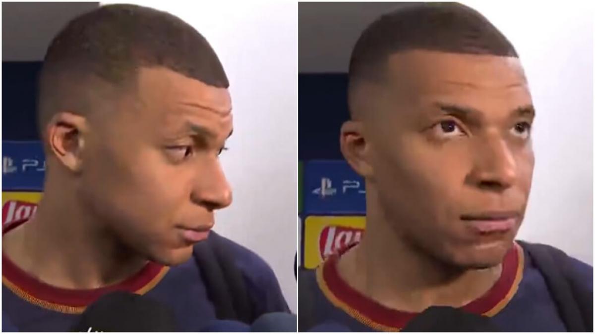 La Cara De Mbappé Cuando Le Preguntan Por El Madrid Tras Ser Eliminado