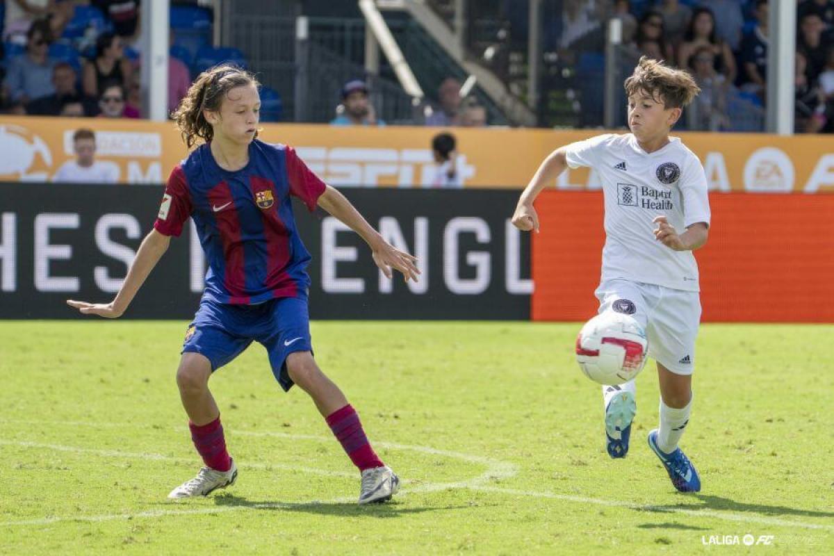 Thiago Messi sueña con jugar con Lamine Yamal: "Me gustaría"