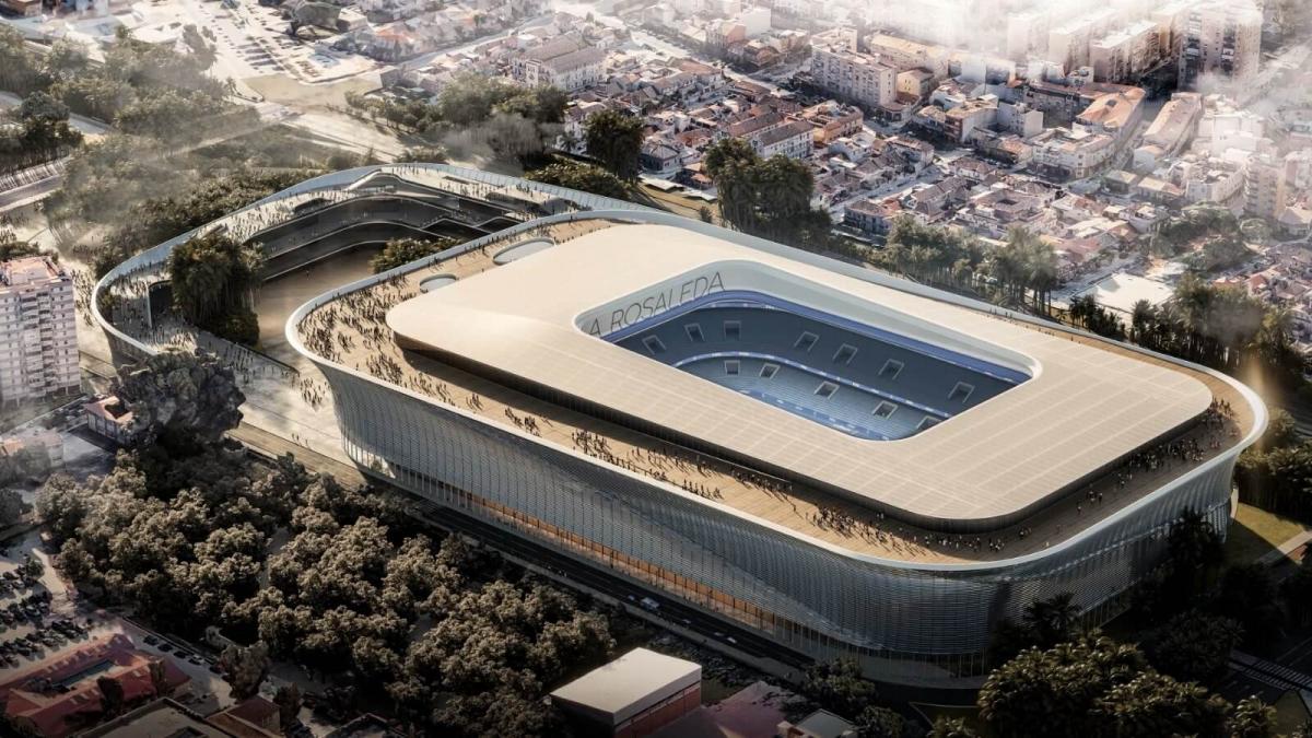 El proyecto de La Rosaleda para el Mundial 2030 alcanza los 250 millones