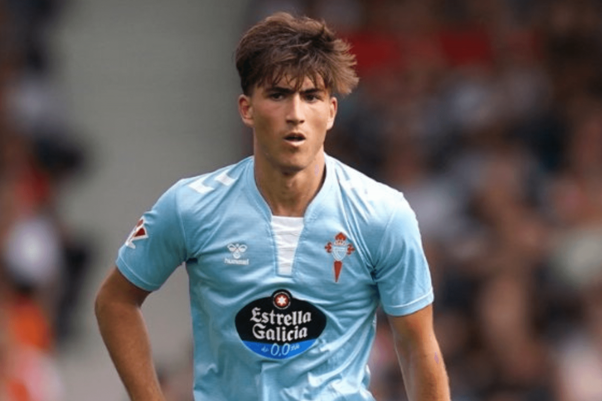 Javi Rodríguez, mejor jugador del mes noviembre en Celta