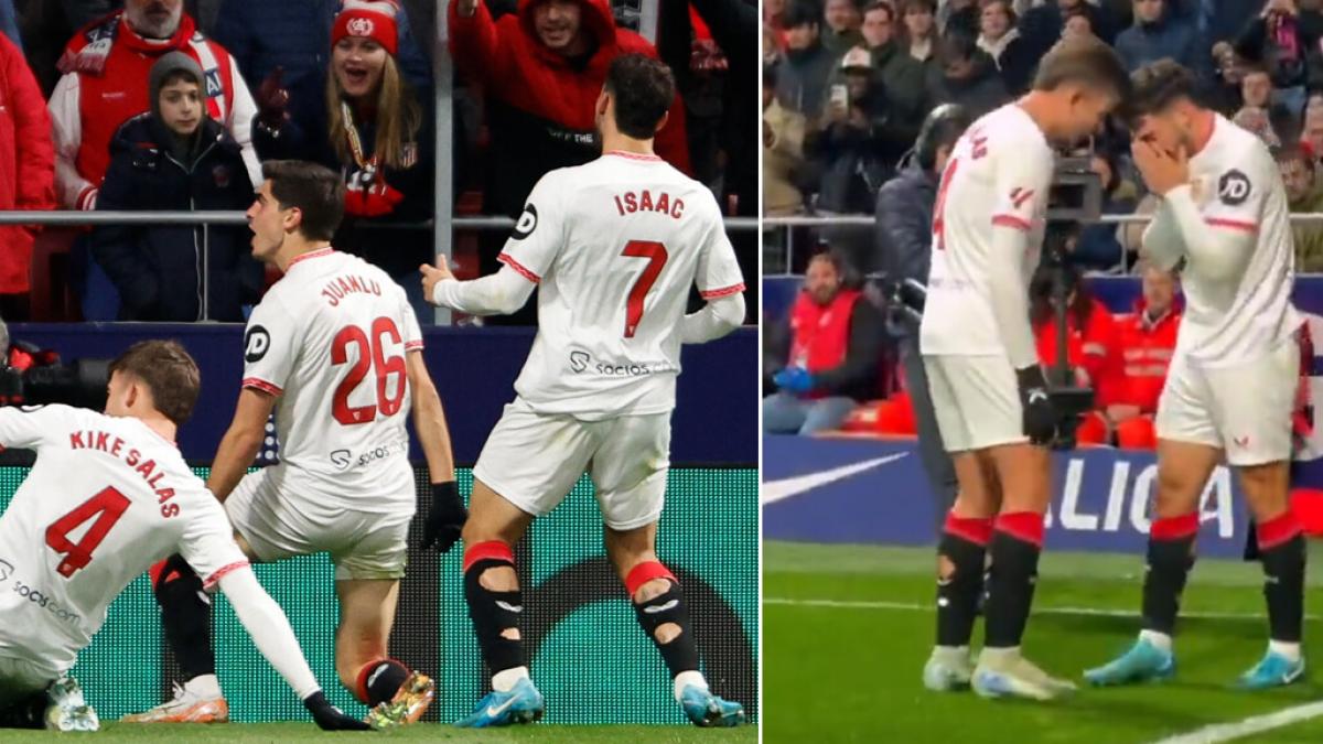 Isaac Romero Rompe A Llorar Tras Su Primer Gol Ante El Atl Tico De Madrid