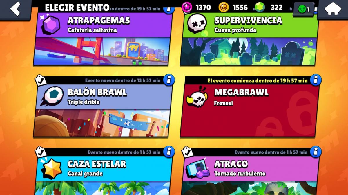 Horarios de los eventos en Brawl Stars, ¿a qué hora se reinicia cada uno?