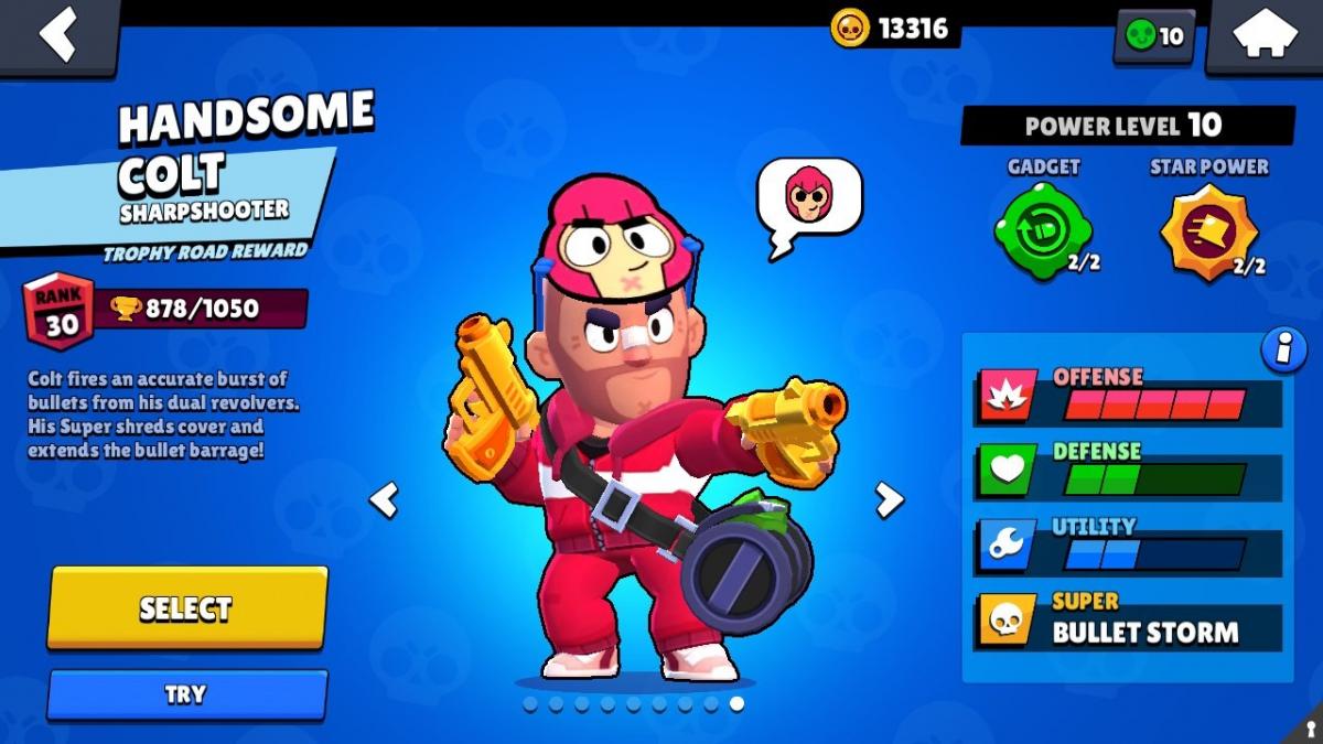 Es Colt Statham la skin más inteligente de Brawl Stars?