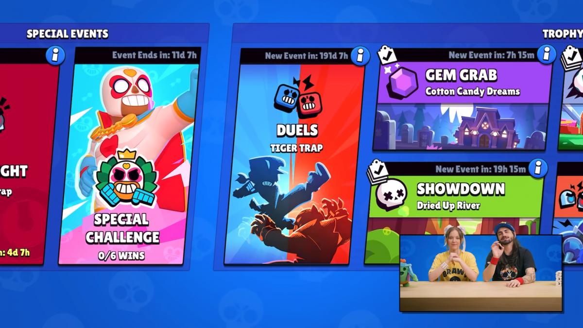 Los 5 mapas filtrados del próximo Desafío de Duelos en Brawl Stars