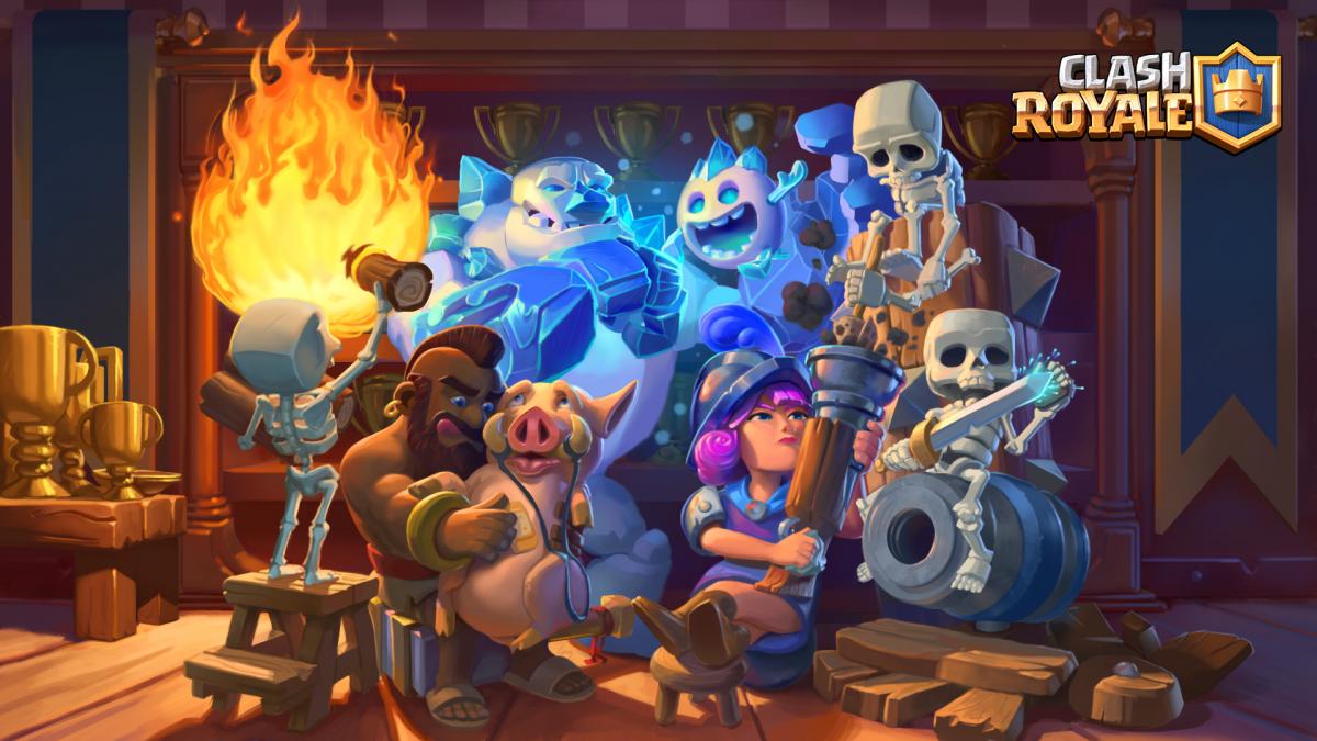 Clash Royale inmortaliza el mítico mazo de montapuercos 2.6