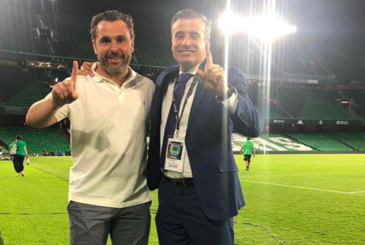 43 Cumpleaños de Sergio González, felictación Miguel Ángel Gómez