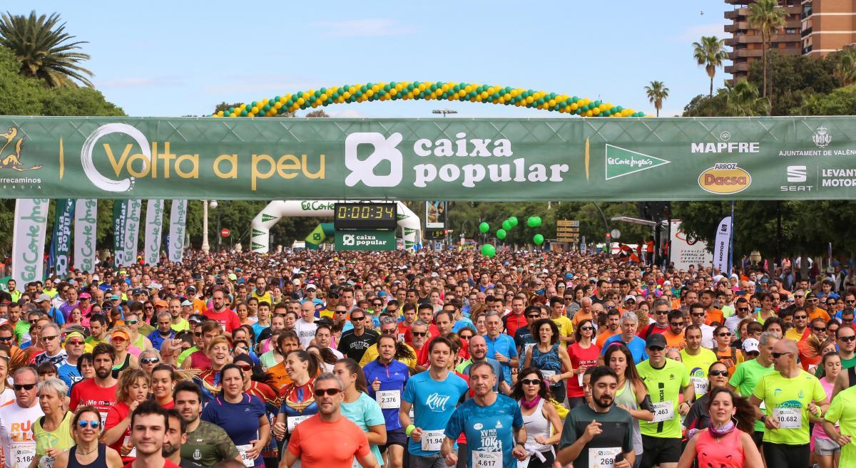 Volta a Peu Valencia Inscripciones, Dorsales y Recorrido