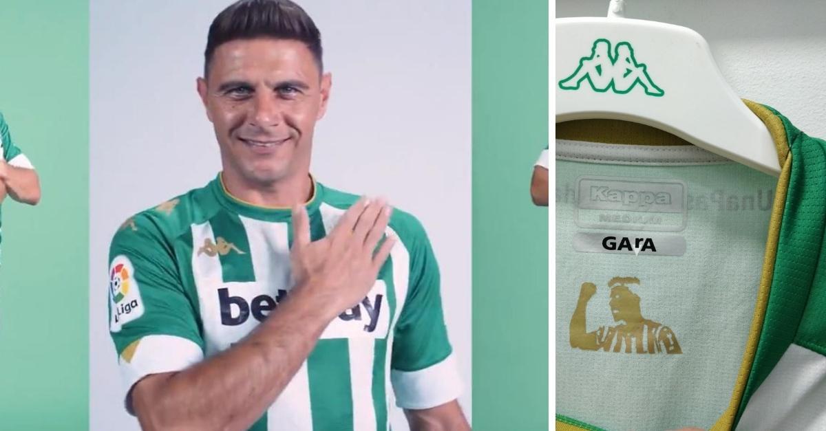 cura Tomar conciencia Analgésico Joaquín Sánchez aparece en la camiseta del Betis de la temporada 20/21